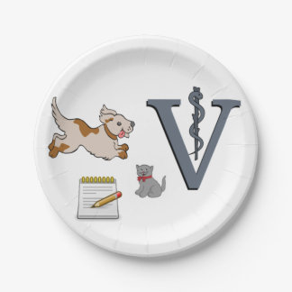 Paper Plates Veterinarian