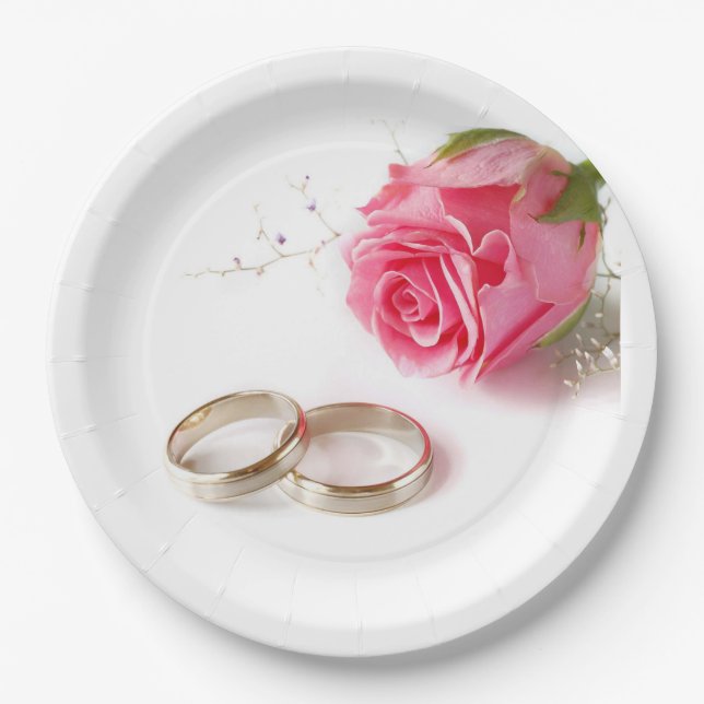 Paper Plates/Wedding Plates (Front)