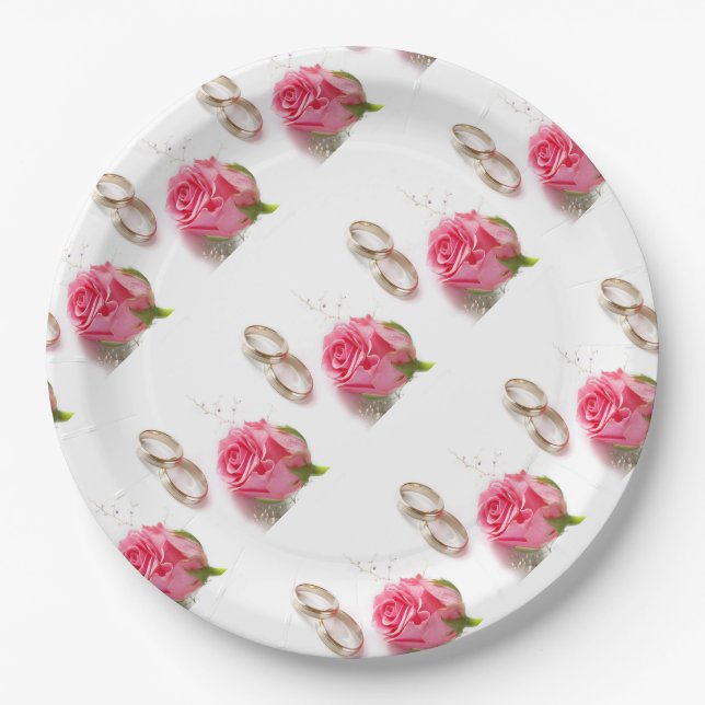 Paper Plates/Wedding Plates (Front)
