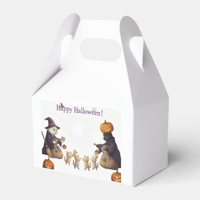 Paper&pukku happy halloween! favor boxes (Front Side)