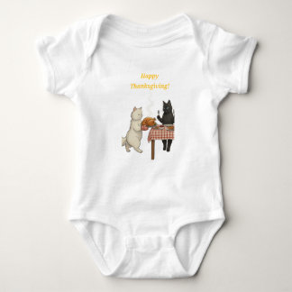 Paper&pukku happy Thanksgiving! Baby Bodysuit