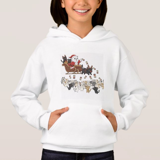 Paper&Pukku Merry Christmas! Hoodie (Front)