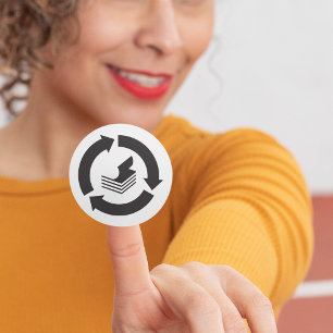 Paper Recycling Stickers