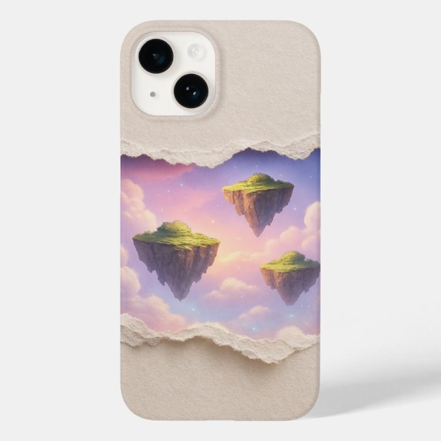 Paper Ripped Reality iPhone Case — 3D Tear Effect  (Back)