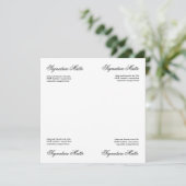 Paper Sample Choose Your Paper Type (Standing Front)