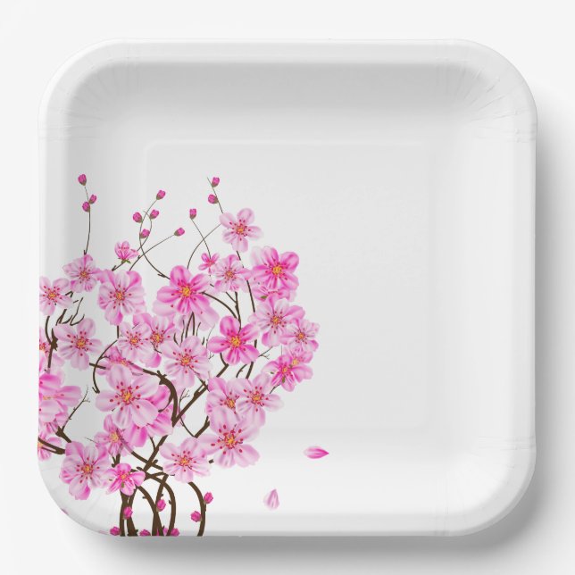 Paper serving plate for occasions (Front)