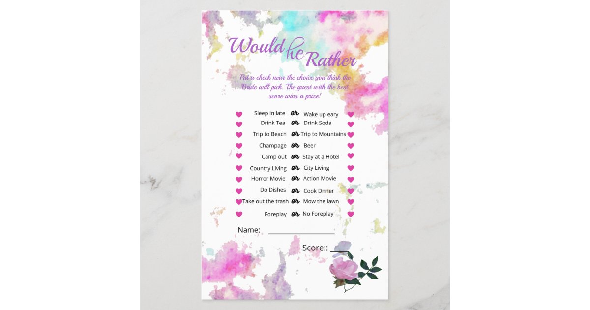 Paper Sheet Zazzle