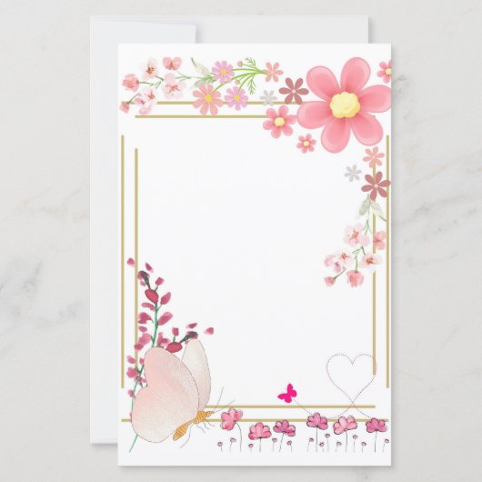 Paper Sheet and Love Quotes (Back)