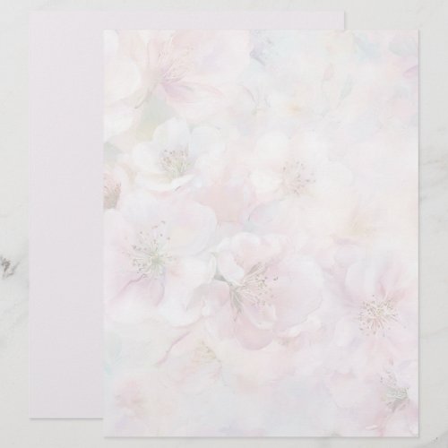 Paper Sheet Pastel FloralCraftPaper