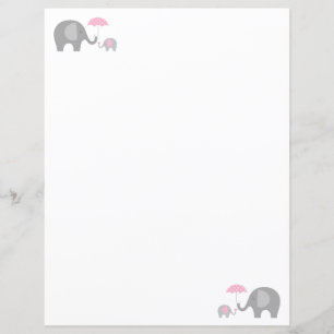 Paper Sheets - Mother & Baby