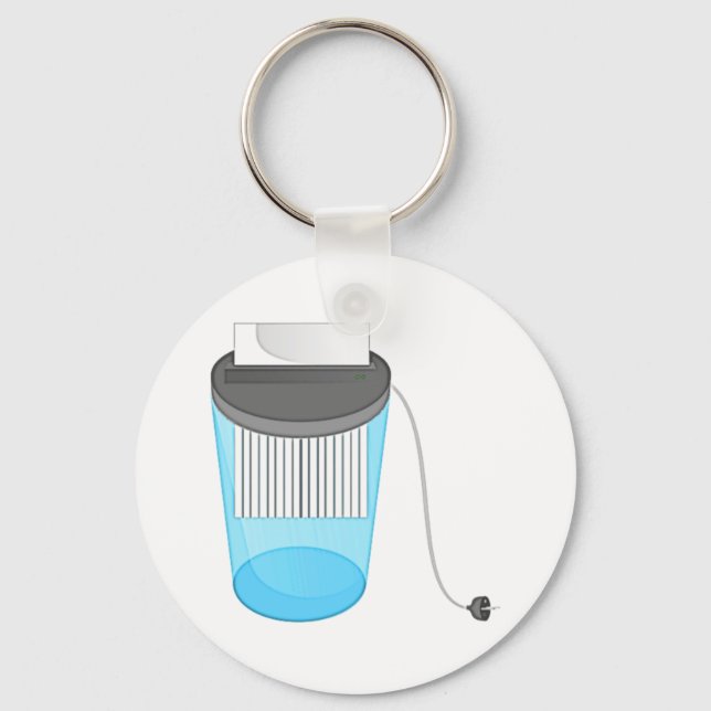 Paper Shredder Keychain (Front)