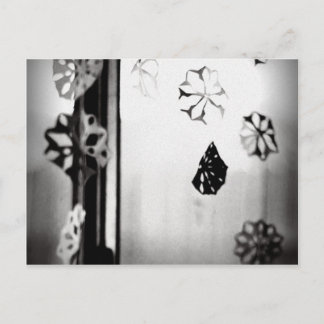 Paper Snowflakes Postcard