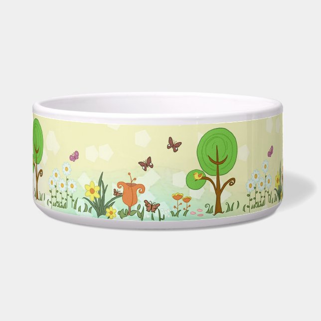 paper spring Easter Bowl (Front)