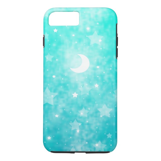 Paper Stars and Moon Fantasy Celestial Art Case-Mate iPhone Case (Back)