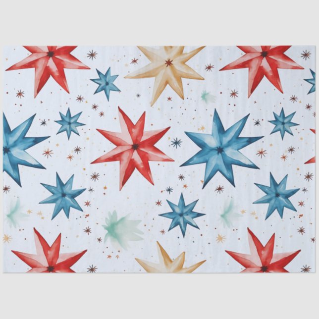 Paper Stars and Snowflakes Christmas (Front)