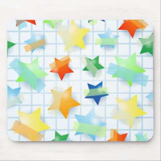 Paper stars, mousepad
