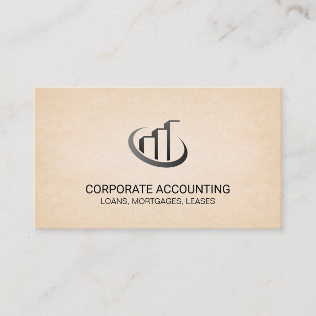 Paper Texture Background Business Card (Front)