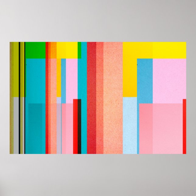 Paper texture - colorful background design poster (Front)