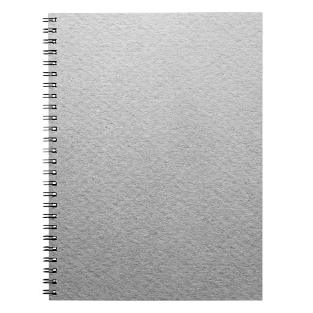 Paper texture invoiced gray color notebook (Front)