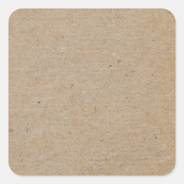 Paper Texture Square Sticker (Front)