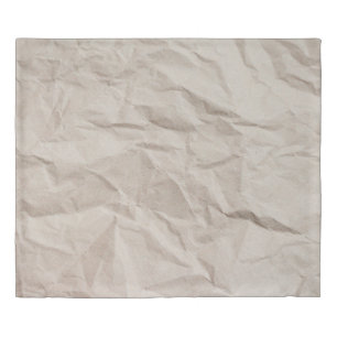 Paper texture wrapping paper duvet cover