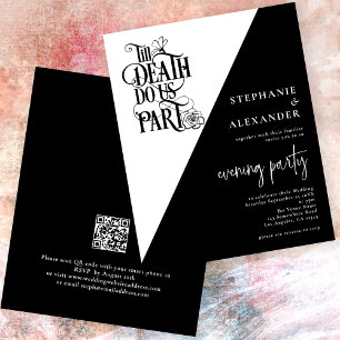 PAPER Till Death Do Us Part Evening Party Wedding