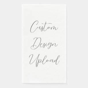 Paper Towel Custom Design Upload