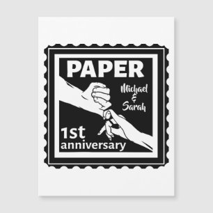 Paper traditional 1st wedding anniversary