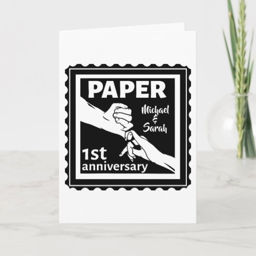 Paper traditional 1st wedding anniversary