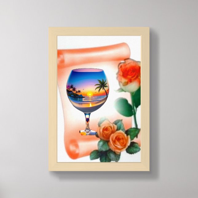 Paper Type: Value Poster Paper (matte) Your walls  (Framed Front)