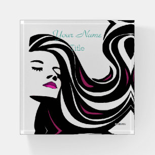 Paper Weight - Hairdresser - HAMbyWG