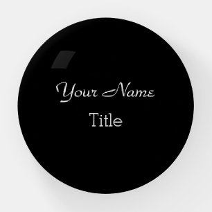 Paper Weight - Name & Title - HAMbyWG