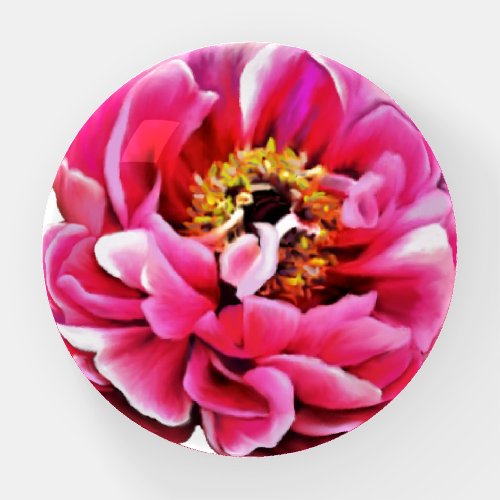 Paper Weight Pink Peony