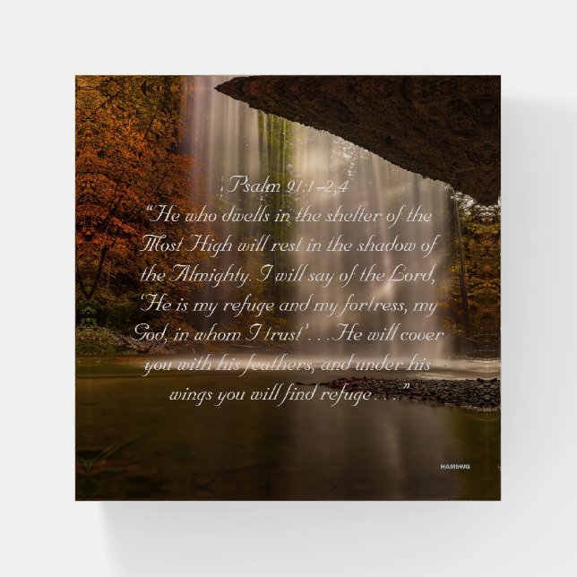 Paper Weight - Psalm  - HAMbyWG (Front)