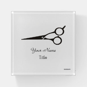 Paper Weight - Scissor Graphic - HAMbyWG