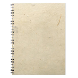 Paper white gray handmade notebook