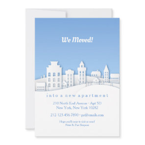 Paper White Moving Announcement