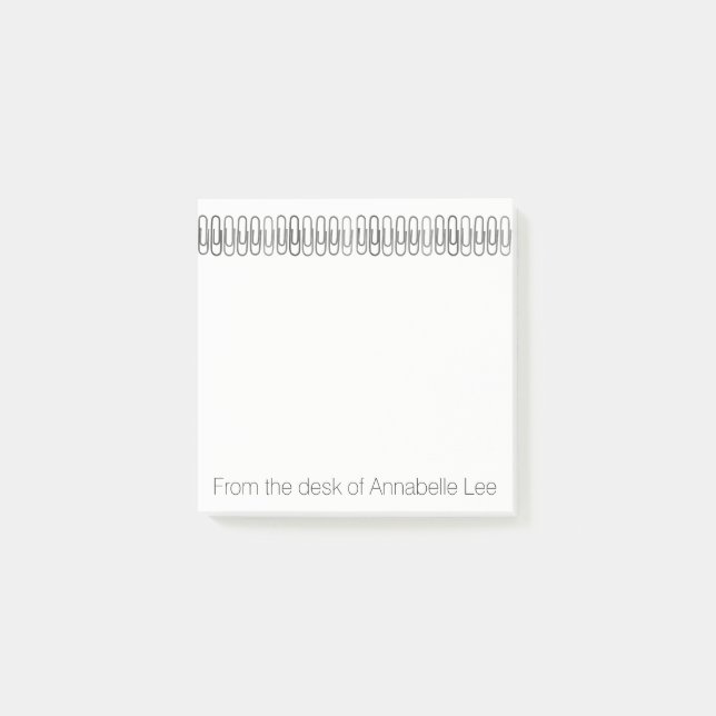 Paperclips Post-it Notes (Front)