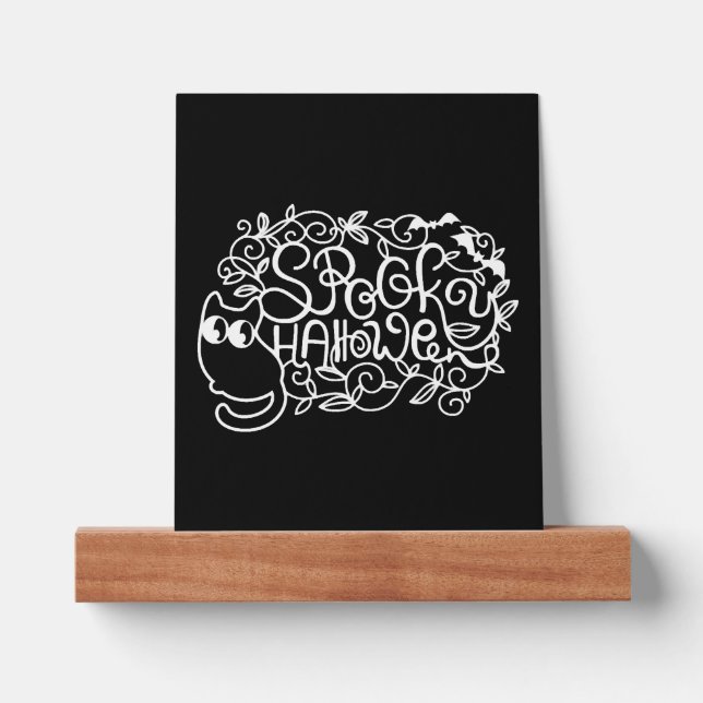 Papercut Halloween Spooky Halloween Picture Ledge (Front)