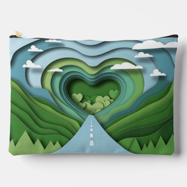 Papercut Road Accessory Pouch Travel Bag (Front)