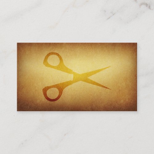 Papered Archive Barbers Haircut Business Card