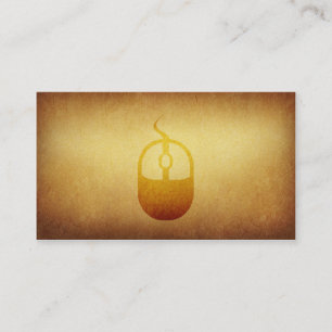 Papered Archive Computer Mouse Business Card