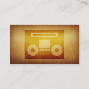 Papered Archive Deejay Tape Business Card