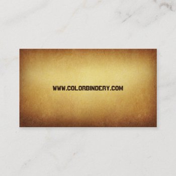 Papered Archive General Business Card by MyBindery at Zazzle