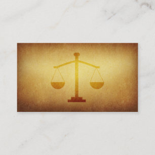 Papered Archive Legal Industry Business Card