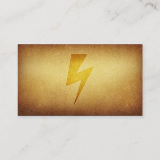 Customizable Papered Archive Lightning Fast Business Card