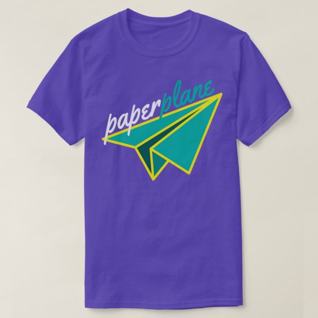 Paperplane Origami Hobby1  T-Shirt (Design Front)