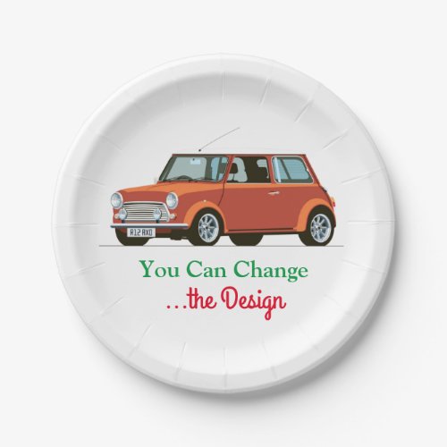 PaperPlate ClassicCars CarDesignPaperPlate Pape Paper Plates