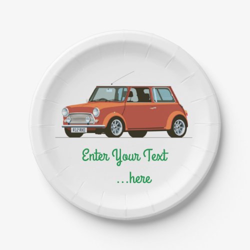 PaperPlate ClassicCars CarDesignPaperPlate Pape Paper Plates