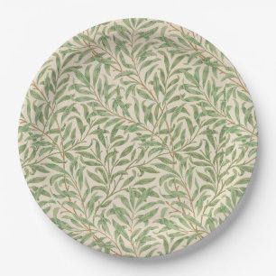 Paperplates with beautiful leaves antique paper plates